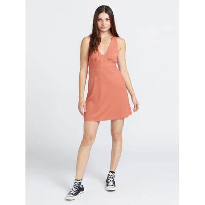 Šaty Volcom Island Bopper - Oranžová - Xs Šaty Volcom Island Bopper - Oranžová - Xs