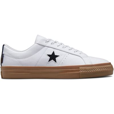 Boty Converse One Star Pro Cordura Canva - Bílá - Us11 Boty Converse One Star Pro Cordura Canva - Bílá - Us11