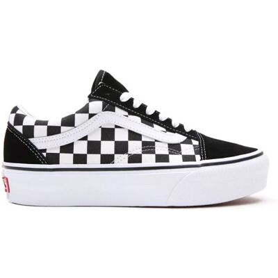 Boty Vans Old Skool Platform (Checkerboa - Černá - Us5 Boty Vans Old Skool Platform (Checkerboa - Černá - Us5