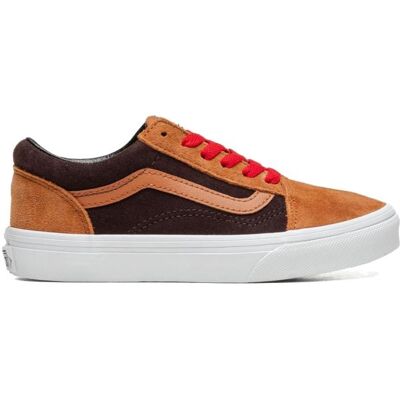 Boty Vans Old Skool V Kids - Hnědá - Us10.5k Boty Vans Old Skool V Kids - Hnědá - Us10.5k