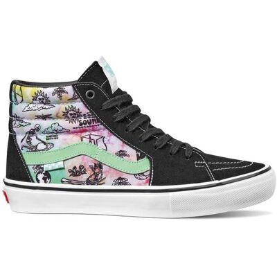 Boty Vans Skate Sk8-Hi (Shroom Doom) - Černá - Us7 Boty Vans Skate Sk8-Hi (Shroom Doom) - Černá - Us7