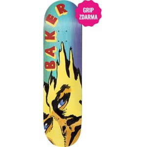 Sk8 Deska Baker Rz dripping - Žlutá - 8.38 Sk8 Deska Baker Rz dripping - Žlutá - 8.38