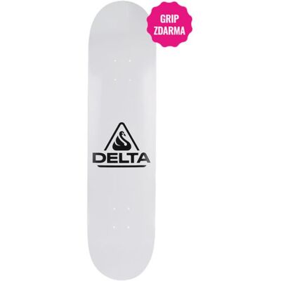 Sk8 Deska Delta Script Og / D-Light Tech - Bílá - 8.25 Sk8 Deska Delta Script Og / D-Light Tech - Bílá - 8.25