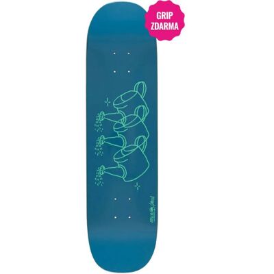 Sk8 Deska Arbor Amelia Doodles - Modrá - 8.25 Sk8 Deska Arbor Amelia Doodles - Modrá - 8.25
