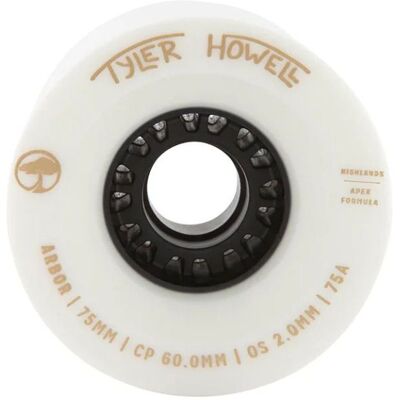 Arbor - Highlands Tyler Howell - Bílá - 75mm - Wheel Arbor - Highlands Tyler Howell - Bílá - 75mm - Wheel