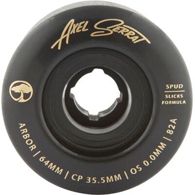 Sk8 Kola Arbor Spud Axel Serrat - Černá - 64mm/82a Sk8 Kola Arbor Spud Axel Serrat - Černá - 64mm/82a