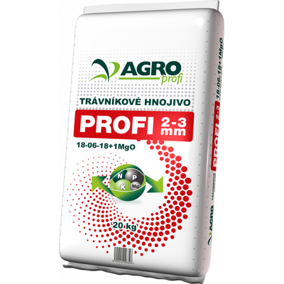 AGRO CS - PROFI Hnojivo na trávník 18-06-18+1MgO AGRO CS - PROFI Hnojivo na trávník 18-06-18+1MgO