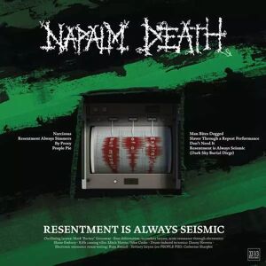 Century Media M NM LP Napalm Death: Resentment Is Always Seismic – A Final Throw Of Throes Century Media M NM LP Napalm Death: Resentment Is Always Seismic – A Final Throw Of Throes