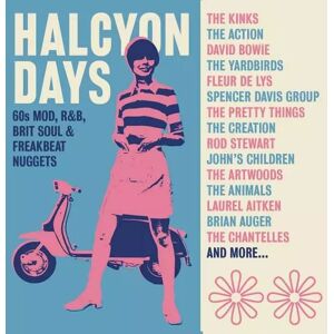 Strawberry (26) 3CD Various: Halcyon Days: 60s Mod, R&B,; Brit Soul & Freakbeat Nuggets Strawberry (26) 3CD Various: Halcyon Days: 60s Mod, R&B,; Brit Soul & Freakbeat Nuggets