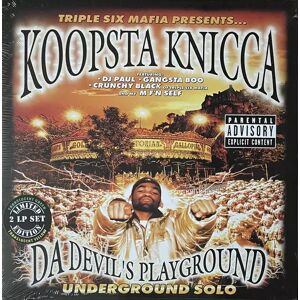 D.Evil Muzik 2LP Three 6 Mafia: Da Devil's Playground: Underground Solo LTD CLR D.Evil Muzik 2LP Three 6 Mafia: Da Devil's Playground: Underground Solo LTD CLR