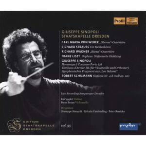 Profil Edition Günter Hänssler 2CD Robert Schumann: Giuseppe Sinopoli Staatskapelle Dresden Profil Edition Günter Hänssler 2CD Robert Schumann: Giuseppe Sinopoli Staatskapelle Dresden