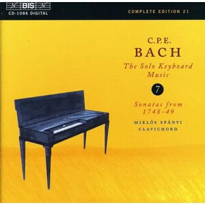 BIS CD Carl Philipp Emanuel Bach: Sonatas From 1748-49 BIS CD Carl Philipp Emanuel Bach: Sonatas From 1748-49