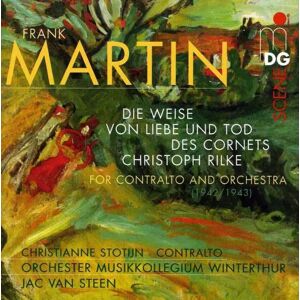 MDG CD Frank Martin: Die Weise Von Liebe Und Tod Des Cornets Christoph Rilke Für Alt & Kammerorchester MDG CD Frank Martin: Die Weise Von Liebe Und Tod Des Cornets Christoph Rilke Für Alt & Kammerorchester