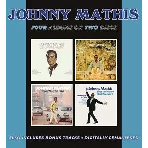 BGO Records 2CD Johnny Mathis: Up, Up And Away / Love Is Blue / Those Were The Days / Sings The Music Of Bert Kaempfert BGO Records 2CD Johnny Mathis: Up, Up And Away / Love Is Blue / Those Were The Days / Sings The Music Of Bert Kaempfert