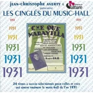 Frémeaux & Associés CD Les Cingles Du Music Hall 1931 / Various: Les Cingles Du Music Hall 1931 / Various Frémeaux & Associés CD Les Cingles Du Music Hall 1931 / Various: Les Cingles Du Music Hall 1931 / Various