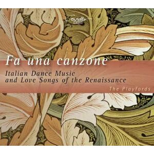 Coviello Classics CD The Playfords: Fa Una Canzone - Italian Dance Music And Love Songs Of The Renaissance Coviello Classics CD The Playfords: Fa Una Canzone - Italian Dance Music And Love Songs Of The Renaissance
