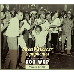 Bear Family Records CD Various: Street Corner Symphonies - The Complete Story Of Doo Wop, Volume 2 : 1950 Bear Family Records CD Various: Street Corner Symphonies - The Complete Story Of Doo Wop, Volume 2 : 1950