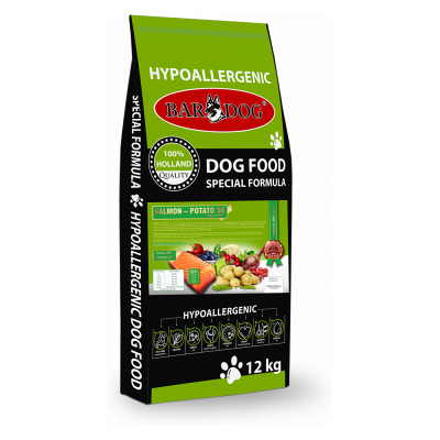 Granule Bardog Lisované granule za studena Salmon Potato 56 - 12 kg Granule Bardog Lisované granule za studena Salmon Potato 56 - 12 kg