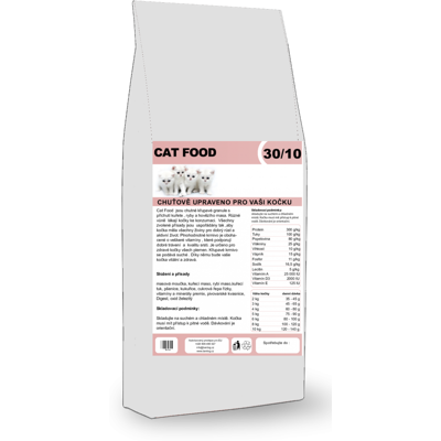 Granule Bardog Prémiové krmivo pro kočky Cat Food 30/10 Granule Bardog Prémiové krmivo pro kočky Cat Food 30/10
