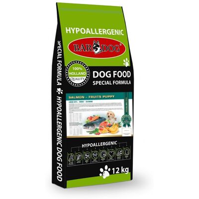 Granule Bardog Salmon Fruits Puppy - 12 kg Granule Bardog Salmon Fruits Puppy - 12 kg