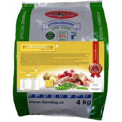 Granule Bardog Lisované granule BARDOG FITNESSLIGHSEN - 4kg Granule Bardog Lisované granule BARDOG FITNESSLIGHSEN - 4kg