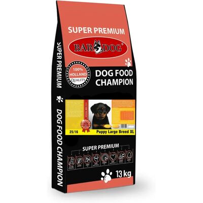 Bardog PUPPY Large & Breed XL 25/16 - 13 kg Bardog PUPPY Large & Breed XL 25/16 - 13 kg