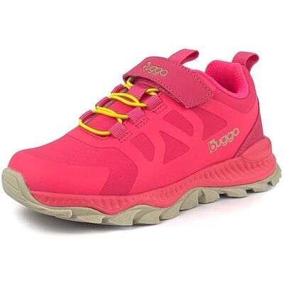 Dívčí outdoorové boty na suchý zip Bugga ORZA Pink B00206-03 - 30 Dívčí outdoorové boty na suchý zip Bugga ORZA Pink B00206-03 - 30
