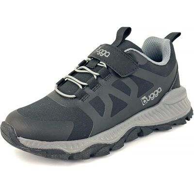 Dětské outdoorové boty na suchý zip Bugga ORZA Black B00206-10 - 33 Dětské outdoorové boty na suchý zip Bugga ORZA Black B00206-10 - 33