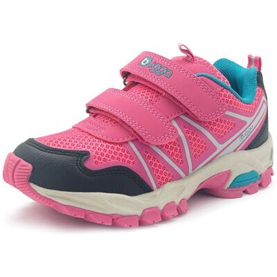 Dívčí outdoorové boty AKA, Bugga, B00168-03, růžová - 33 Dívčí outdoorové boty AKA, Bugga, B00168-03, růžová - 33