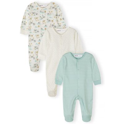 Kojenecký overal 3pack Minoti NOSBABYPACK1 - 80/86 12/18m Kojenecký overal 3pack Minoti NOSBABYPACK1 - 80/86 12/18m