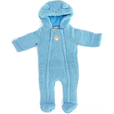 Zimní chlapecká kojenecká kombinéza Pidilidi PD1166-04 Blue - 56/62 0-3m Zimní chlapecká kojenecká kombinéza Pidilidi PD1166-04 Blue - 56/62 0-3m