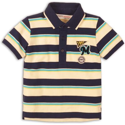 Tričko chlapecké Polo s krátkým rukávem, Minoti, Jeep 3, kluk - 74/80 9-12m Tričko chlapecké Polo s krátkým rukávem, Minoti, Jeep 3, kluk - 74/80 9-12m