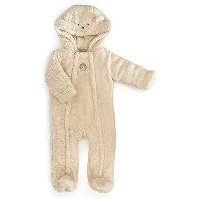 Zimní kojenecká kombinéza Pidilidi PD1166-11 Beige - 80/86 12-18m Zimní kojenecká kombinéza Pidilidi PD1166-11 Beige - 80/86 12-18m