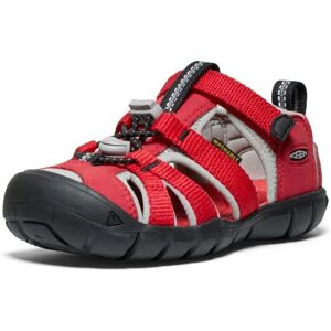 Dětské sandály KEEN SEACAMP II CNX ribbon red/alloy - 35 Dětské sandály KEEN SEACAMP II CNX ribbon red/alloy - 35