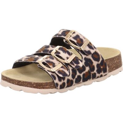 Dívčí korkové pantofle FOOTBAD Beige/Multicolored Superfit 1-800113-4000 - 39 Dívčí korkové pantofle FOOTBAD Beige/Multicolored Superfit 1-800113-4000 - 39