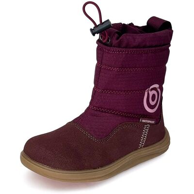 Dívčí zimní barefoot boty s membránou Bugga RUBA Fuchsia B00197-07 - 29 Dívčí zimní barefoot boty s membránou Bugga RUBA Fuchsia B00197-07 - 29
