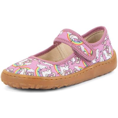 Dívčí plátěné barefoot baleríny CANVAS BALETTY WHITE/PINK FRODDO G1700437-3 - 36 Dívčí plátěné barefoot baleríny CANVAS BALETTY WHITE/PINK FRODDO G1700437-3 - 36