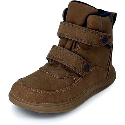 Dětské celoroční barefoot boty Bugga KIVO Brown B00199-18 - 27 Dětské celoroční barefoot boty Bugga KIVO Brown B00199-18 - 27