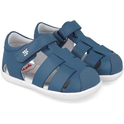Chlapecké barefoot sandály BASICA PETROL Biomecanics 252326-A556 - 24 Chlapecké barefoot sandály BASICA PETROL Biomecanics 252326-A556 - 24