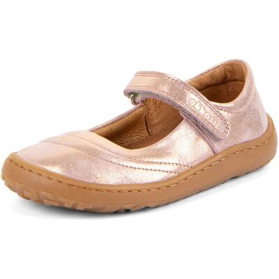Dívčí barefoot kožené baleríny MARY J PINK/GOLD Froddo G3140195-1 - 35 Dívčí barefoot kožené baleríny MARY J PINK/GOLD Froddo G3140195-1 - 35