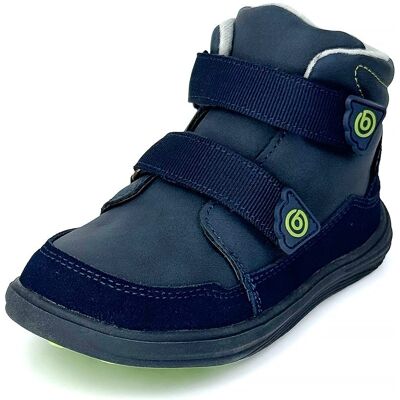 Chlapecké celoroční barefoot boty Bugga NUVA Navy B00198-04 - 27 Chlapecké celoroční barefoot boty Bugga NUVA Navy B00198-04 - 27
