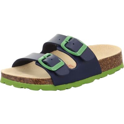 Chlapecké korkové pantofle FOOTBAD Blue/Green Superfit 1-800111-8210 - 34 Chlapecké korkové pantofle FOOTBAD Blue/Green Superfit 1-800111-8210 - 34