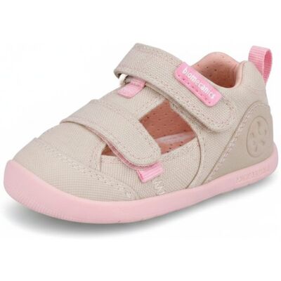 Dívčí barefoot sandály LONA BASICA BEIGE Y ROSA Biomecanics 262191-F884 - 22 Dívčí barefoot sandály LONA BASICA BEIGE Y ROSA Biomecanics 262191-F884 - 22