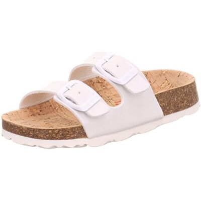 Dětské korkové pantofle Superfit FOOTBAD White 1-800111-1180 - 41 Dětské korkové pantofle Superfit FOOTBAD White 1-800111-1180 - 41