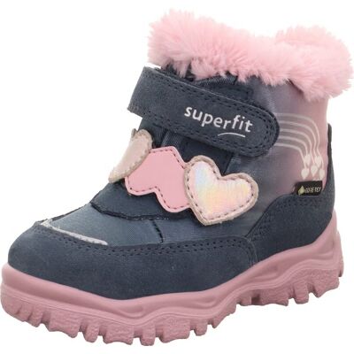 Dívčí zimní boty HUSKY+ Blue/Pink Superfit 1-006061-8000 - 27 Dívčí zimní boty HUSKY+ Blue/Pink Superfit 1-006061-8000 - 27