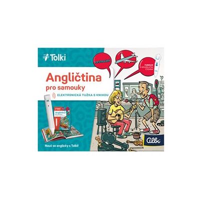 Kouzelné čtení pro dospělé - Albi tužka 2.0 a Angličtina pro samouky Tolki Kouzelné čtení pro dospělé - Albi tužka 2.0 a Angličtina pro samouky Tolki