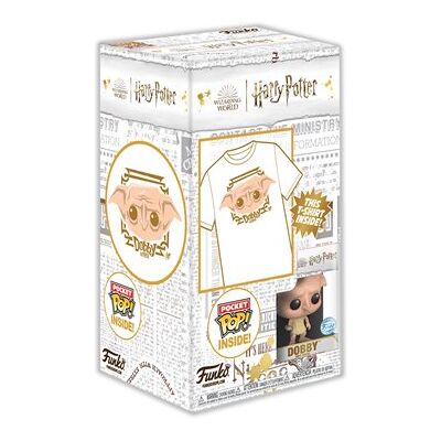 Sada Funko Dobby Harry Potter tričko a figurka Sada Funko Dobby Harry Potter tričko a figurka