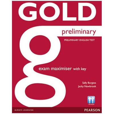 Pearson Gold Preliminary Maximiser with Key for Pack Pearson Gold Preliminary Maximiser with Key for Pack