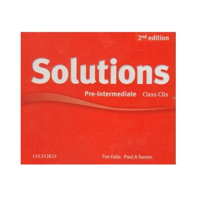 Oxford University Press Maturita Solutions 2nd Edition Pre-intermediate Class Audio CDs /3/ Oxford University Press Maturita Solutions 2nd Edition Pre-intermediate Class Audio CDs /3/
