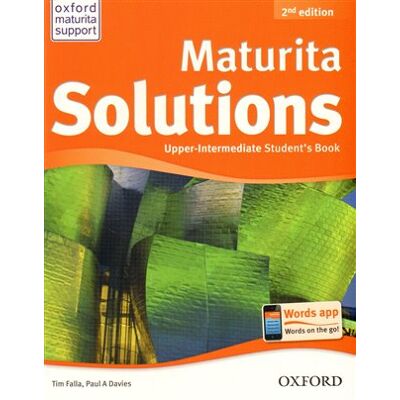 Oxford University Press Maturita Solutions 2nd Edition Upper Intermediate Student´s Book Czech Edition Oxford University Press Maturita Solutions 2nd Edition Upper Intermediate Student´s Book Czech Edition